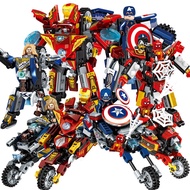 Disney Movie Transforming Robot Direct Mecha Spider Action Figure man Assembly Building Blocks Christmas Toys Gifts