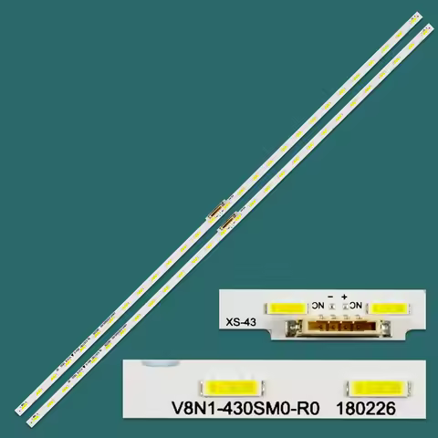 LED Backlight strip for Samsung V8N4-430SM0-R0 BN96-46053A CY-NR043HGHV1V UE43RU7410U UE43RU7025K UE
