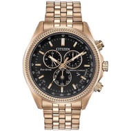 Citizen Brycen BL5563-58E Analog Eco-Drive Rose Gold Stainless Steel Men Watch