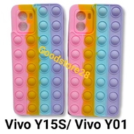 Vivo Y15S Vivo Y01 Casing Pop It Vivo Y15S Vivo Y01 Casing Popit Soft Best Softcase