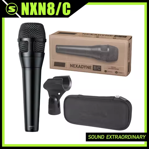 Nexadyne8 Nexadyne8c NXN8C NXN8 Cardioid Dynamic Vocal Handheld Microphone for Live Singing Recordin