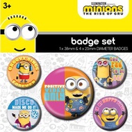 【小小兵】格魯的崛起主題徽章組/Minions/The Rise of Gru