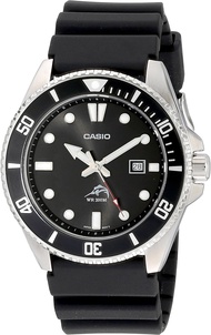 Casio Mens MDV106-1AV 200M Duro Analog Watch Black