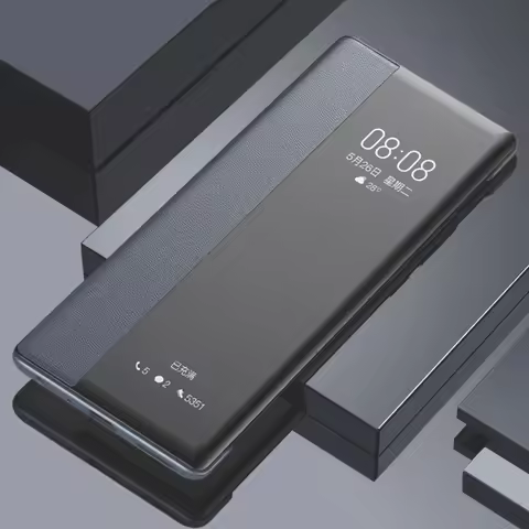 Smart View Case For Huawei Mate 20 Lite Defender Auto Sleep Wake Up Flip Cover Shockproof Shell For 