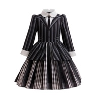 🎉Cosplay🎉 Children Wednesdays Adams Movie Costume Baby Girls Family Cosplay Halloween Costume Kids