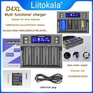 Liitokala | LiitoKala Lii-D4XL Smart Battery Charger for 32700 26650 18650 21700 18500 14500 16340 A