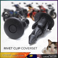 𝗕𝗢𝗥𝗢𝗡𝗚 RIVET CLIP COVERSET YAMAHA HONDA UNIVERSAL Y15ZR Y16ZR NVX XMAX NMAX RS150R VARIO VF3I RFS150 COVER SET KLIP