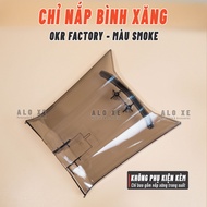 Nắp bình xăng trong suốt OKR FACTORY cho xe AB 125/150/160 2020-2025 - Phụ tùng Phụ Kiện xemay