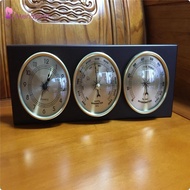 [Menolana] 3 In 1 weather Instrument Round Dials Analog Weather Vertical-hang