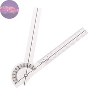 HabitatPort Cheap Wholesale PVC Medical Finger Goniometer Plastic Protractor 180 Degree Angle Ruler 