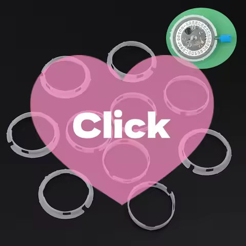 5Pcs Plastic Stent For NH35 NH36 Movment Ring Holder Watch Repair Fixing Parts Watch Accessories