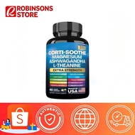 【Authentic】 Corti-Soothe Supplement,All-in-One Cortisol 10+Extra Strength Ingredients 60 Caps