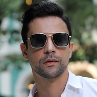 Sunglasses Man Flight 007 Titanium Pilot Women Men Outdoor Business Sunglasses DTS111 Lunettes De So