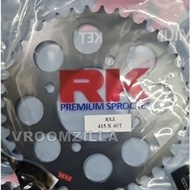 RK 415 SPROCKET BLACK REAR SPROCKET YAMAHA 4 HOLE 135LC Y125 RXZ LC5S