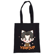 Totebag Tas Serut TXT Chibi Lucu Kpop Korea Kanvas Wanita Aesthetic Premium