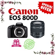Canon EOS 800D With 18-55mm Lens Full HD Wi-Fi Touchscreen (Used) Good Condition 99%