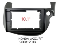 กรอบจอแอนดรอยด์ หน้ากากวิทยุ หน้ากากวิทยุรถยนต์ HONDA FIT JAZZ ปี 2008-2013 สำหรับเปลี่ยนเครื่องเล่นจอ Android 10"