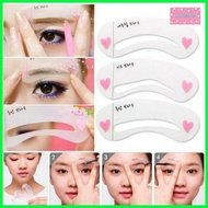 ☎ ◸ ✴ 3 Style Eyebrow Guide Set Drawing Stencil Guide Pang Kilay