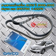 Front Belt TOYOTS ALTIS Year 2008-2012 Engine 1-3ZZFE 1.6-1.8 dayco USA 6PK1700