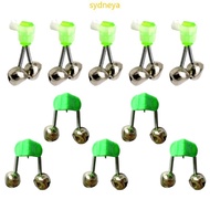 Best 10Pcs Fishing Rod Bites Alarm Fishing Bells Alarm for Night Fishing Fishing Rod Bells Fishing R