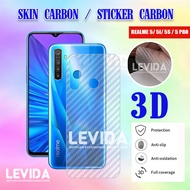 REALME 5 / REALME 5I / REALME 5S / REALME 5 PRO SKIN CARBON REALME 5 / REALME 5I / REALME 5S / REALME 5 PRO PELINDUNG BELAKANG ANTIGORES BELAKANG REALME 5 / REALME 5I / REALME 5S / REALME 5 PRO GARSKIN REALME 5 / REALME 5I / REALME 5S / REALME 5 PRO