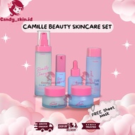 Free Sheet Mask) Camille Skincare | Say Glowry Moisturizer | Me With You Essence Toner | Moon Night 