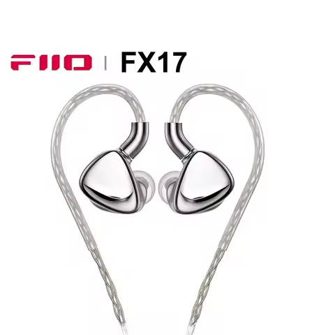 FIIO FX17 HiFi Stereo Earphone 8EST+1DD+4BA Tribrid Technology In-Ear Monitor Hi-Res Audio MMCX Mix 