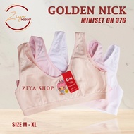 (6pc) Teen Miniset | Golden Nick SA 376 | CHILDREN'S Miniset | Teen Bra | Elementary and Middle Scho