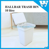 IKEA TALL DUSTBIN WITH LID 10 LITRE / TRASH BIN / WASTE BIN / RUBBISH BIN WITH HANDLE / TONG SAMPAH 