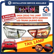 [Installation Provided] Proton Saga VVT 2016 - 2024 Lamborghini Dynamic Tail Lamp With Signal Runnin