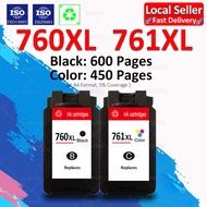 Compatible Canon 760XL 761XL  Canon 760 761 Canon 760XL Ink  Cartridge Canon PG-760 CL-761 PG-760XL 