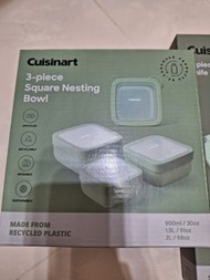 Cuisinart 食物盒三件套