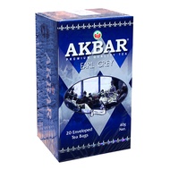 Akbar Premium Earl Grey Tea (20 Teabags) Ceylon Flavoured Black Tea