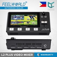 FEELWORLD L2 Plus Multi Camera Video Mixer Switcher 5.5" Touch PTZ Control Chroma Key Live Streaming