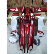 Coverset 125z 125zr HLY HLD merah gp, merah sabit, merah robot, merah cili dan merah diamond