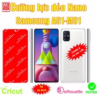 Toughened flexible phone screen protector for Samsung A51- M51