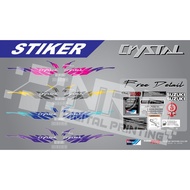 Sticker Suzuki Crystal Tahun 95