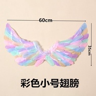 Halloween Wings Children Adult Angel Feather Wings Performance Stage Performance Photography Color M