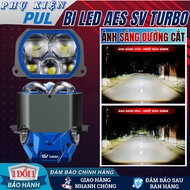 AES SV TURBO LED Ball Light, X2 Cos X3 Converging Elliptical Phase, Capacity 62W/95W, Light