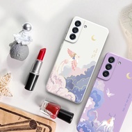 【Worth-Buy】 Aestheticism Case For Galaxy S20 S21 Fe S22 Plus Ultra S22plus S21ultra S20fe S21fe 5g Cloud Animal Soft Silicone