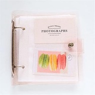 Photo Album Jelly Color Photocard Holder 50/100 Pockets Album for Cards Scrapbook photocard Binder N