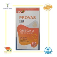 PROVAS Omega 3 Fish Oil 60's  120's