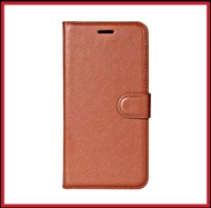 Casing Samsung A9 Pro leather Casing Flip Polos Kulit