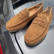 Josepht 1117 Penny Loafer Tan/Camel Suede Size 41 EU Condition 8:SKU-78089