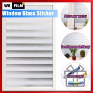 3D Blind Window Opaque Frosted Film Vinyl Electrostatic Non Adhesive Privacy Glass Stickers Home Dec