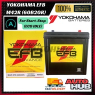 YOKOHAMA ADVANCE EFB M42R | M42L | 60B20R | 60B20L Battery Start Stop Perodua Myvi ECO Bezza Axia Ar