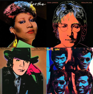 After Andy Warhol Record Cover Art: A Collection of 4 Works