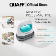 QUAFF Mini Heat Press Machine Portable Heat Press Machine Easy Heating Transfer Press