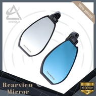 Motorcycle Side Mirror Street King Anti-Glare Honda Click 125i V2 V3 Adjustable Blue Universal Lens