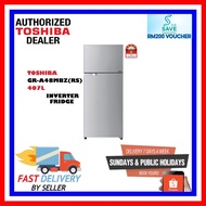 [[[SELLER OWN FLEET]]]TOSHIBA REFRIGERATOR 407L HYBRID BIO GR-A48MBZ (RS)